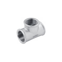 Трійник Karro 1" ВВВ нікельований KR-3213