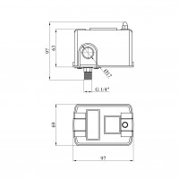 Реле тиску Forwater SK-3M з гвинтом