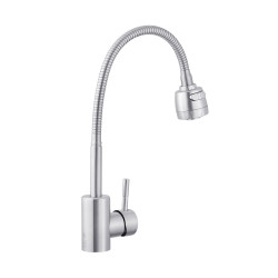 Змішувач для кухні з гнучким виливом Agua Acero - INOX035-2
