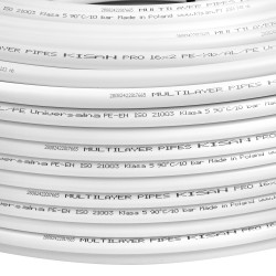 Труба металопластикова безшовна Kisan 16х2,0 мм 200 м