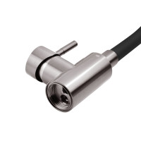 Змішувач для кухні Kroner KRP Edelstahl Klassisch - PVD035BLK