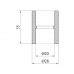 Муфта PPR Baux 20 мм Муфта PPR Baux 20 мм