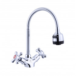 Змішувач для кухні з гнучким виливом Agua Toledo - C039