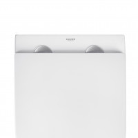 Унітаз підвісний безобідковий Kroner Harz WHI493736 RIMLESS з сидінням Slim Duroplast / Soft-close / Quick relase (KH493736WHIR)