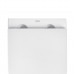 Унітаз підвісний безобідковий Kroner Harz WHI493736 RIMLESS з сидінням Slim Duroplast / Soft-close / Quick relase (KH493736WHIR)