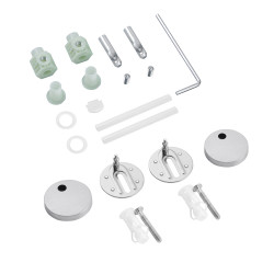 Унітаз підвісний безобідковий Kroner Harz WHI493736 RIMLESS з сидінням Slim Duroplast / Soft-close / Quick relase (KH493736WHIR)