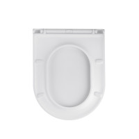 Унітаз підвісний безобідковий Kroner Armada WHI513636 RIMLESS з сидінням Slim Duroplast / Soft-close / Quick relase (KA513636WHIR)