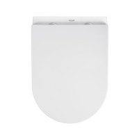 Унітаз підвісний безобідковий Kroner Armada WHI513636 RIMLESS з сидінням Slim Duroplast / Soft-close / Quick relase (KA513636WHIR)