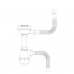 Сифон для кухонної мийки Kroner KRP Siphon - 011 3 1/2"х50/40 мм