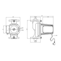 Насос циркуляційний фланцевий Pumpman GRS40/10F Нmax 10 м Qmax 18 куб.м 550 Вт Насос циркуляційний фланцевий Pumpman GRS40/10F Нmax 10 м Qmax 18 куб.м 550 Вт