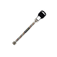 Гнучка підводка для підключення води Kroner KRP 1/2" ВЗ 50 см в обплетенні з нержавіючої сталі