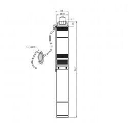 Насос глибинний Forwater 3QGDa370-80