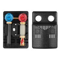 Насосна група з термостатом Karro 1" нержавіюча сталь KR-15174