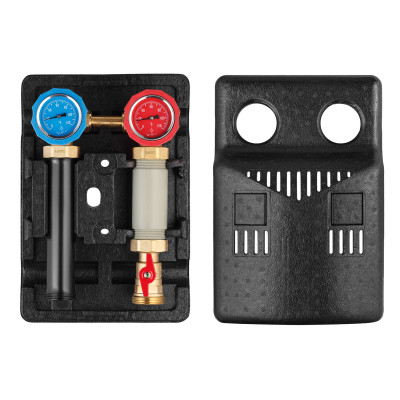 Насосна група з термостатом Karro 1" нержавіюча сталь KR-15174 Насосна група з термостатом Karro 1" нержавіюча сталь KR-15174