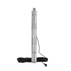 Насос глибинний Gidrotech 3S QGD1,2-100-0,75 кВт з вбудованим конденсатором Насос глибинний Gidrotech 3S QGD1,2-100-0,75 кВт з вбудованим конденсатором