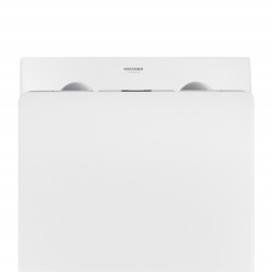 Унітаз підвісний безобідковий Kroner Harz WHI523632 RIMLESS з сидінням (KH523632WHIR)