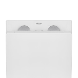 Унітаз підвісний безобідковий Kroner Eifel WHI523629 RIMLESS з сидінням (KE523629WHIR)