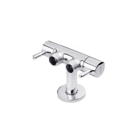 Кран приладовий для підключення Karro 1/2"x1/2"x1/2" ЗЗЗ на 2 виходи, хромований KR-3155 Кран приладовий для підключення Karro 1/2"x1/2"x1/2" ЗЗЗ на 2 виходи, хромований KR-3155