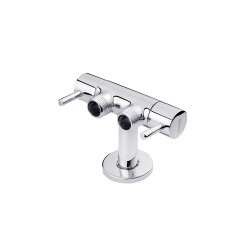 Кран приладовий для підключення Karro 1/2"x1/2"x1/2" ЗЗЗ на 2 виходи, хромований KR-3155 Кран приладовий для підключення Karro 1/2"x1/2"x1/2" ЗЗЗ на 2 виходи, хромований KR-3155