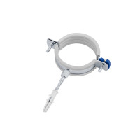 Хомут зі шпилькою в зборі Karro 3" 87-92 мм металевий Хомут зі шпилькою в зборі Karro 3" 87-92 мм металевий