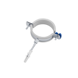 Хомут зі шпилькою в зборі Karro 3" 87-92 мм металевий Хомут зі шпилькою в зборі Karro 3" 87-92 мм металевий