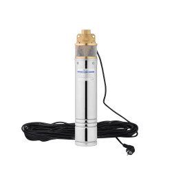 Насос глибинний відцентровий 4SKM 100C Hmax 61 м Qmax 45 л/хв P 750 Вт з вбудованим конденсатором Насос глибинний відцентровий 4SKM 100C Hmax 61 м Qmax 45 л/хв P 750 Вт з вбудованим конденсатором