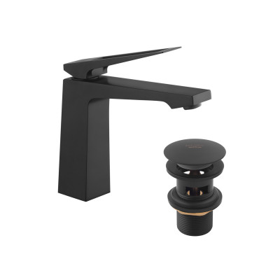 Змішувач для раковини Kroner KRP Ersel - SCH0110BV з донним клапаном Змішувач для раковини Kroner KRP Ersel - SCH0110BV з донним клапаном