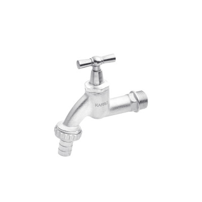 Кран для поливу Karro 1/2" PN40 нікельований KR-02117