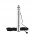 Насос глибинний шнековий Agua 3S QGD 1.8-75-0.37 Hmax 75 м Qmax 30 л/хв P 370 Вт з вбудованим конденсатором