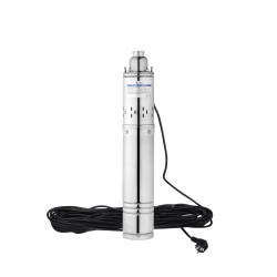 Насос глибинний шнековий Agua 4S QGD2,1-80-0,37 Hmax 80 м Qmax 35 л/хв P 370 Вт з вбудованим конденсатором Насос глибинний шнековий Agua 4S QGD2,1-80-0,37 Hmax 80 м Qmax 35 л/хв P 370 Вт з вбудованим конденсатором