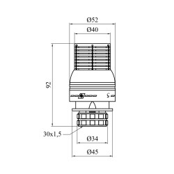 Термостатична головка KARRO (KR2023)