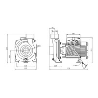 Насос поверхневий поливальний Pumpman TGA1A Нmax 18 м Qmax 16 куб.м 1 1/2"х1 1/2" 750 Вт Насос поверхневий поливальний Pumpman TGA1A Нmax 18 м Qmax 16 куб.м 1 1/2"х1 1/2" 750 Вт