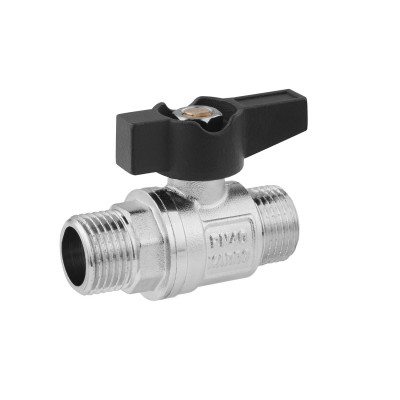 Кран кульовий Karro "Uno Black" 1/2" ЗЗ PN40 метелик Кран кульовий Karro "Uno Black" 1/2" ЗЗ PN40 метелик