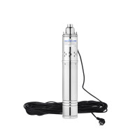 Насос глибинний шнековий Agua 4S QGD2,4-90-0,50 Hmax 90 м Qmax 40 л/хв P 500 Вт з вбудованим конденсатором Насос глибинний шнековий Agua 4S QGD2,4-90-0,50 Hmax 90 м Qmax 40 л/хв P 500 Вт з вбудованим конденсатором