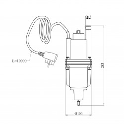 Насос вібраційний Forwater XVM60-1