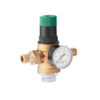 Фільтр грубої очистки з редуктором тиску Karro "Mini" 1/2" ЗЗ латунний KR-8700 Фільтр грубої очистки з редуктором тиску Karro "Mini" 1/2" ЗЗ латунний KR-8700