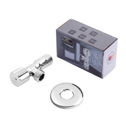 Кран приладовий Kroner KRP Eckventil C401 1/2"х1/2" ЗЗ Кран приладовий Kroner KRP Eckventil C401 1/2"х1/2" ЗЗ