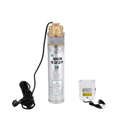 Насос глибинний вихровий Pumpman 4SKM100 Нmax 60 м Qmax 2,7 куб.м 750 Вт з пультом Насос глибинний вихровий Pumpman 4SKM100 Нmax 60 м Qmax 2,7 куб.м 750 Вт з пультом