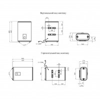 Водонагрівач Kroner NEO Flacher K30PVH2 з мокрим ТЕНом Водонагрівач Kroner NEO Flacher K30PVH2 з мокрим ТЕНом
