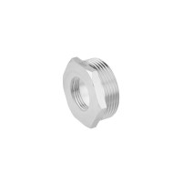 Футорка Karro 1 1/2"х3/4" ЗВ нікельована KR-3115