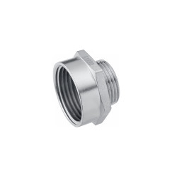 Перехідник Karro 2"х1 1/4" ВЗ нікельований KR-3117 Перехідник Karro 2"х1 1/4" ВЗ нікельований KR-3117