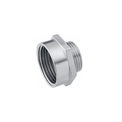 Перехідник Karro 2"х1 1/4" ВЗ нікельований KR-3117 Перехідник Karro 2"х1 1/4" ВЗ нікельований KR-3117