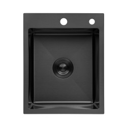 Кухонна мийка Kroner KRP PVD Schwarze - 4050HM (3,0/1,0 мм)
