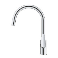 Змішувач для кухні з висувним виливом Grohe StartCurve 30562000 Змішувач для кухні з висувним виливом Grohe StartCurve 30562000