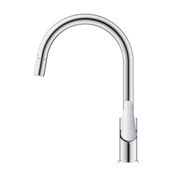 Змішувач для кухні з висувним виливом Grohe StartCurve 30562000 Змішувач для кухні з висувним виливом Grohe StartCurve 30562000