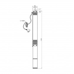 Насос глибинний Forwater 3SEm 130-0.75 кВт