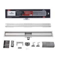 Трап лінійний Kroner KRP Eifel W60 Welle Трап лінійний Kroner KRP Eifel W60 Welle