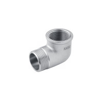 Кутник Karro 1/2" ВЗ нікельований KR-3212 Кутник Karro 1/2" ВЗ нікельований KR-3212