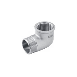 Кутник Karro 1/2" ВЗ нікельований KR-3212 Кутник Karro 1/2" ВЗ нікельований KR-3212