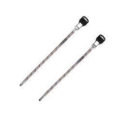 Гнучка підводка для підключення змішувача Kroner KRP 1/2"хМ10 ВЗ 150 см в обплетенні з нержавіючої сталі (пара) Гнучка підводка для підключення змішувача Kroner KRP 1/2"хМ10 ВЗ 150 см в обплетенні з нержавіючої сталі (пара)